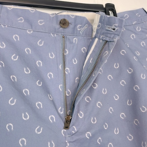 J Crew Men’s Gramercy Horseshoe Print Chino Shorts. Waist Size 38. NWT - Picture 7 of 14